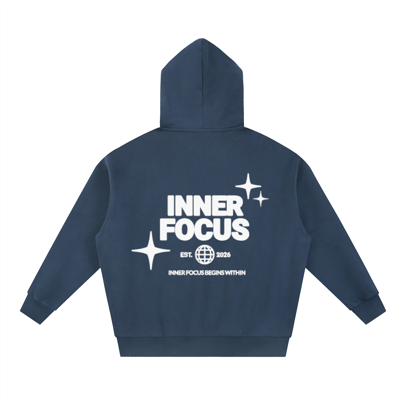 Essential Oversized Fleece Boxy Hoodie