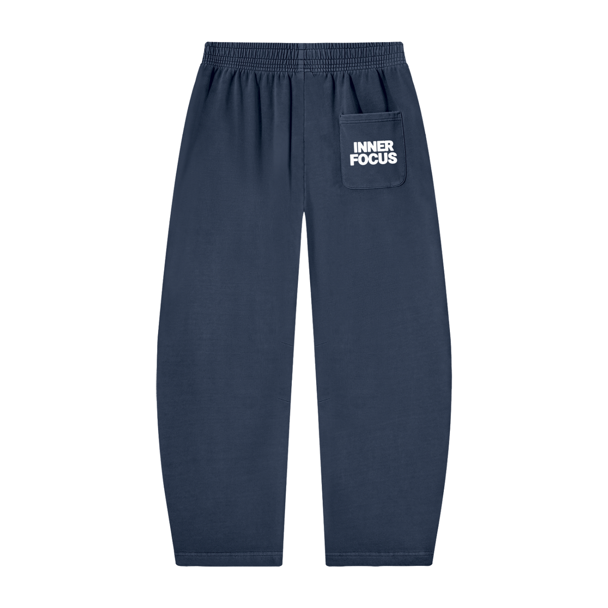Unisex Vintage Washed Barrel Leg Sweatpants