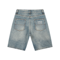 Men's Vintage Wash Denim Shorts