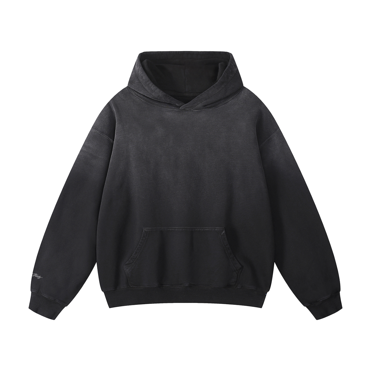 INNER FOCUS Heavyweight Sunfade Oversized Hoodie