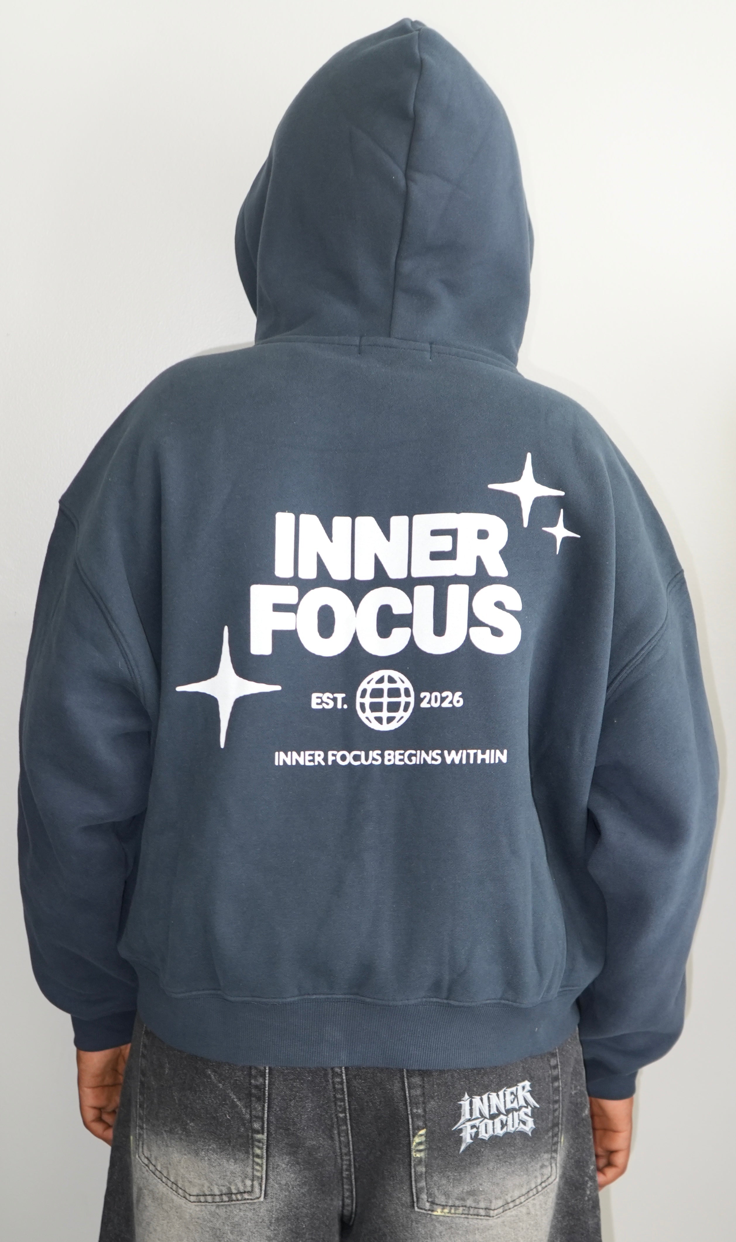 Essential Oversized Fleece Boxy Hoodie