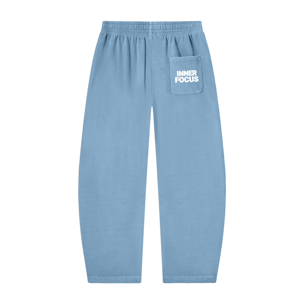 Unisex Vintage Washed Barrel Leg Sweatpants