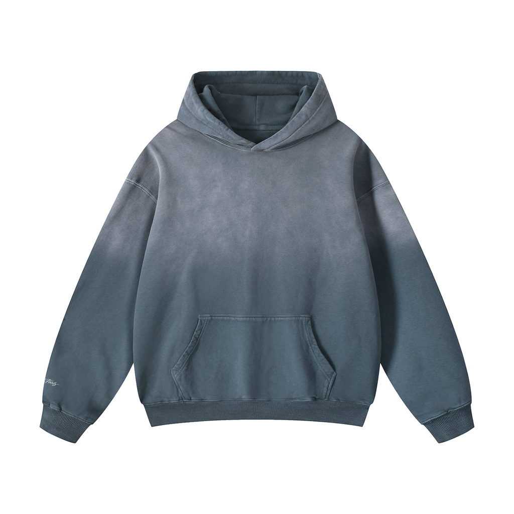 INNER FOCUS Heavyweight Sunfade Oversized Hoodie