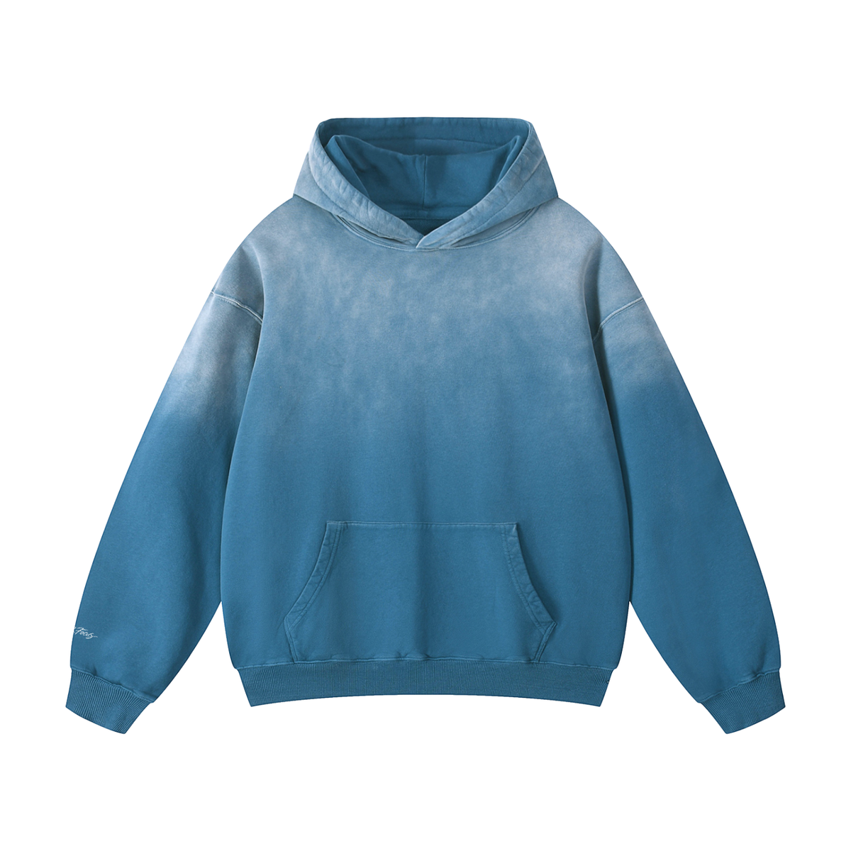 INNER FOCUS Heavyweight Sunfade Oversized Hoodie